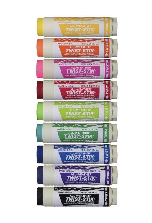 pics/Allweather/Twist Stik Livestock mark/all-weather-twist-stik-non-toxic-livestock-marker-colors.jpg